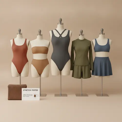 Costume intero e separati modellanti inclusivi in stile Skims Swim in diverse taglie
