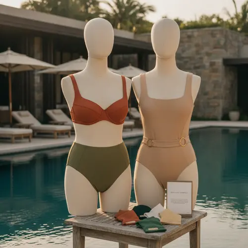 Bikini e costume intero body-positive in stile Monday Swimwear con vestibilità adatta alle coppe e accessori